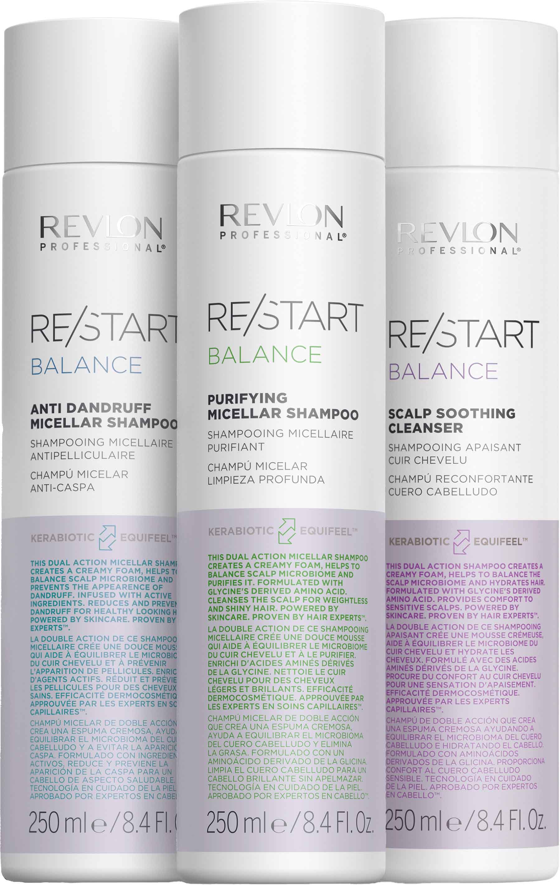 revlon-professional-re-start-balance-serie-250-ml-shampoos-weiss-lila-flaschen