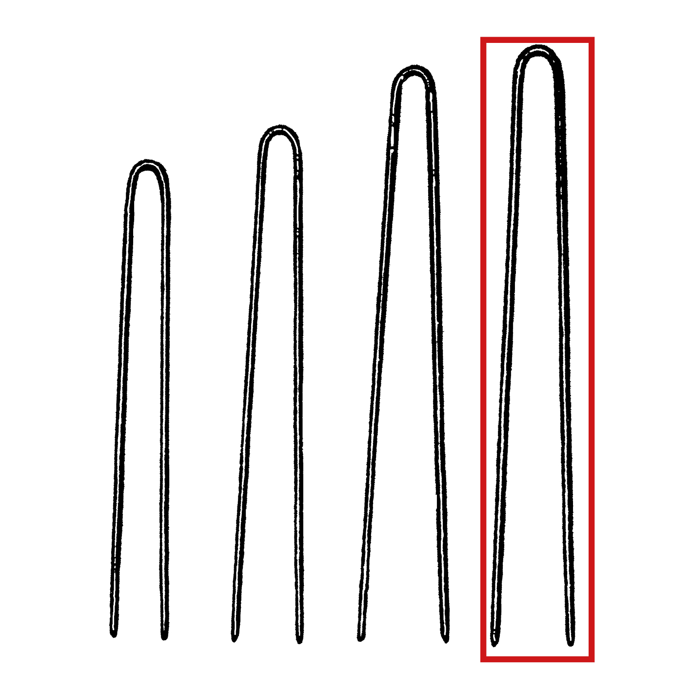 ARI Postichnadel 33 schw.70mm ARI Postichnadel 33 schw.70mm