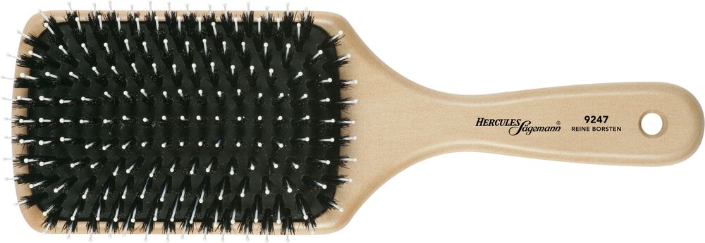 Hercules Sägemann Paddle Brush Holzbürste 11-reihig Hercules Sägemann Paddle Brush Holzbürste 11-reihig