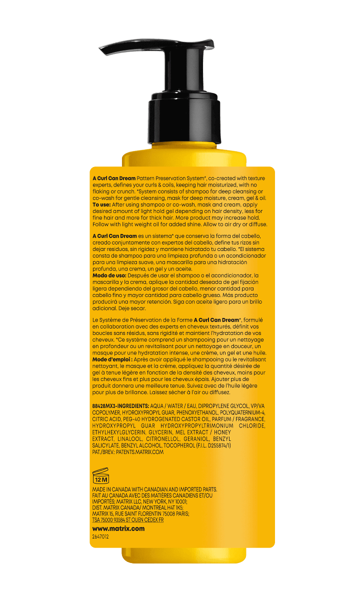 Matrix A Curl Can Dream: Light Holding Gel 250ml (Haargel für Locken)