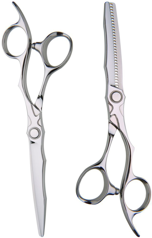 Aristocut Reference Haarschere + Modellierschere Offset mit 30 Zähne