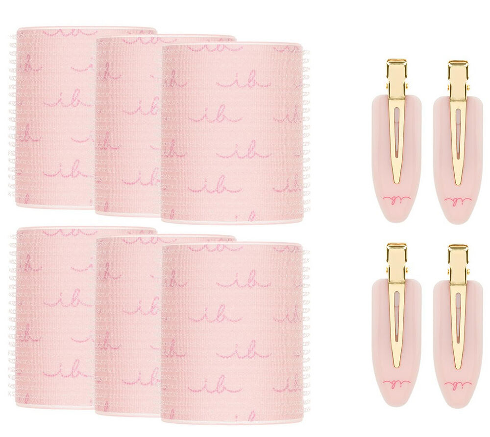 Invisibobble Volumize Me Set: 6x Klettwickler + 4 No Crease Clips