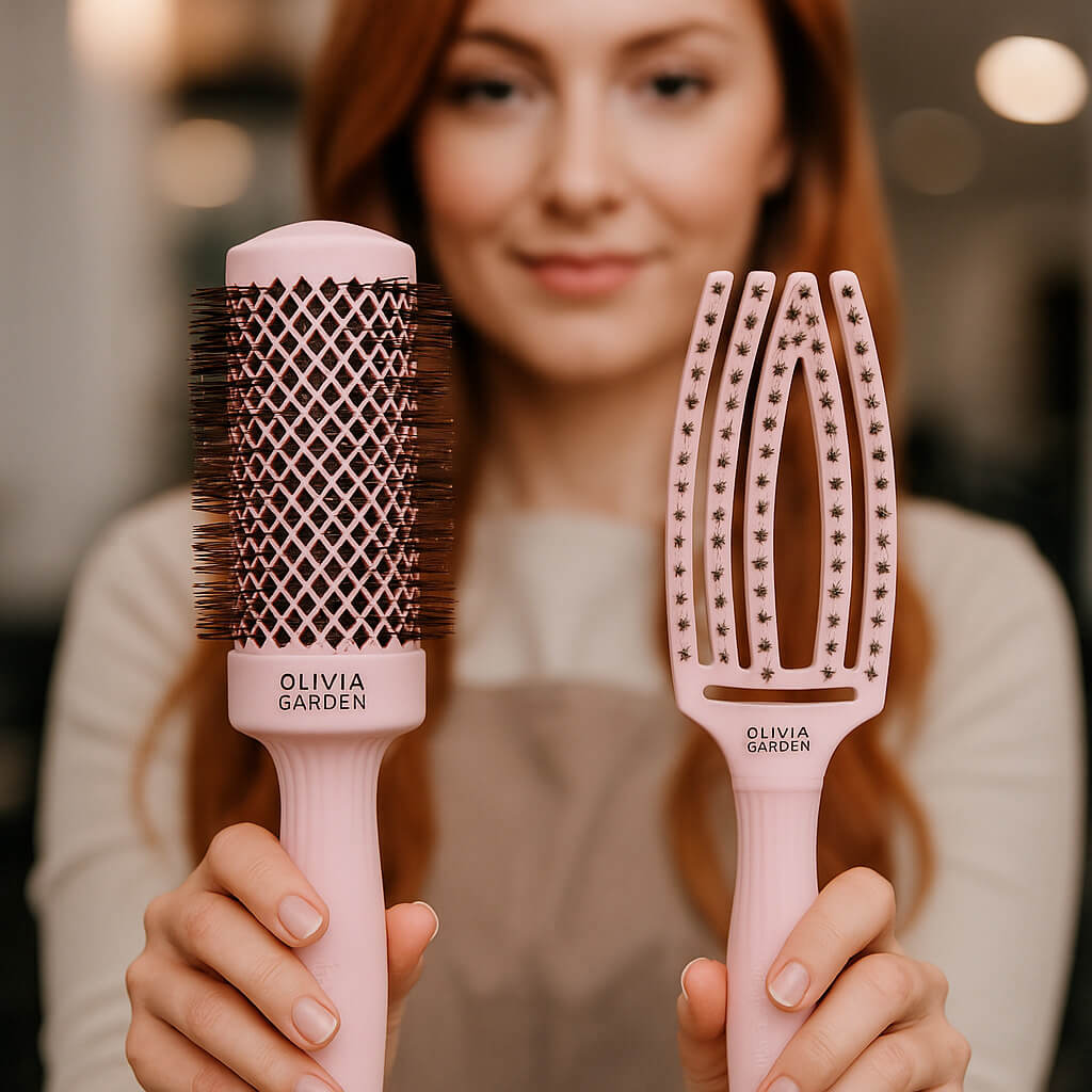 Beide Bürsten auf einem Blick (KI)