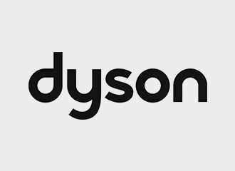 dyson salonprodukte markenlogo