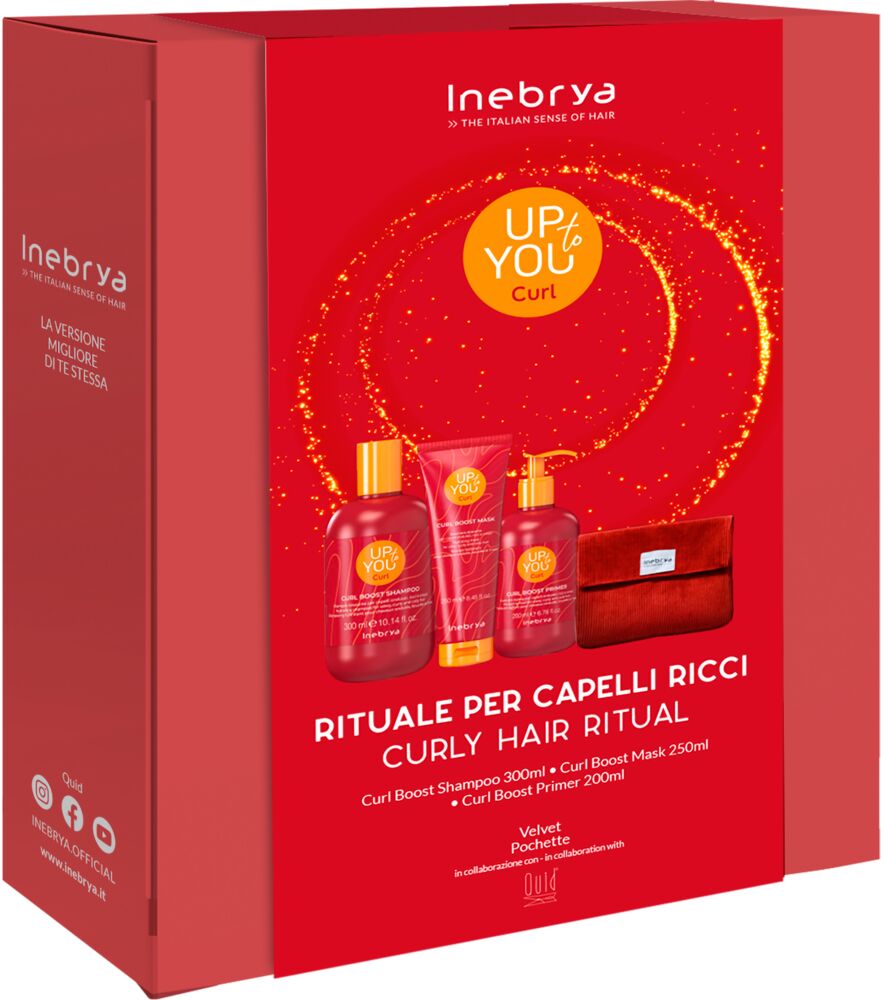 inebrya-up-to-you-curl-set-mit-shampoo-300ml-maske-250ml-und-primer-200ml-fuer-lockiges-haar-und-samt-pochette-in-roter-geschenkbox