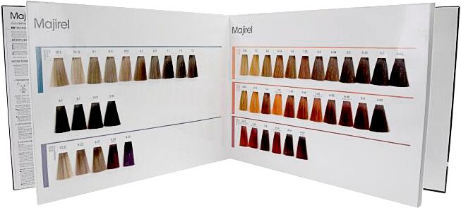 loreal-majirel-farbkarte-geoeffnet-uebersicht-aller-nuancen