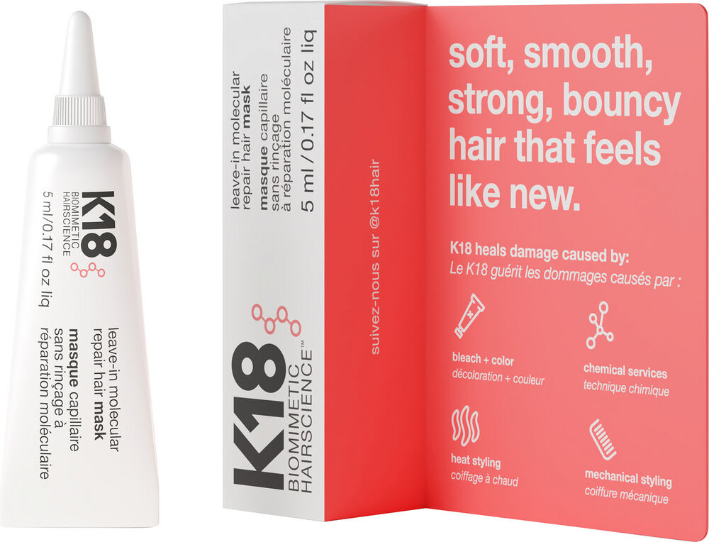 K18 Leave-In Molec.Repair Hair Mask 5 ml