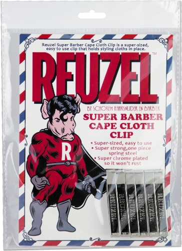 Reuzel Barber Cape Clip 6er Pack