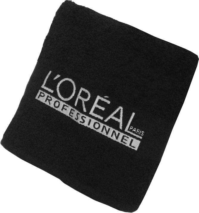 L‘Oréal Handtücher schwarz 6 Stück