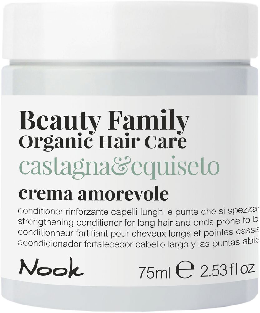 Nook Beauty Family Conditioner Kastanie & Schachtelhalm: für langes Haar mit Haarbruch 