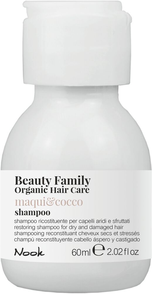 Nook Beauty Family Maqui-Beere & Kokosnuss Shampoo: für trockenes und geschädigtes Haar 
