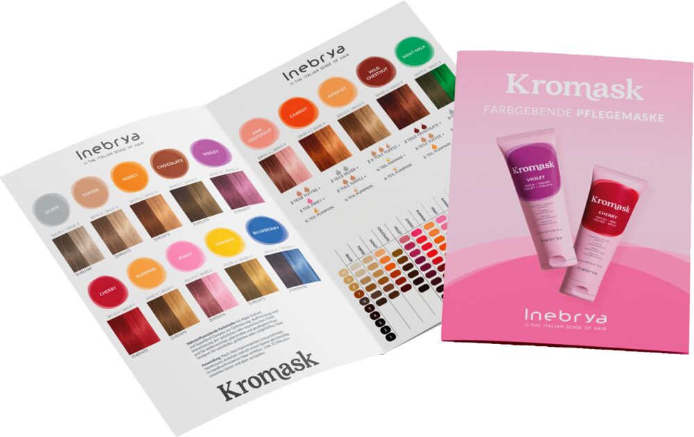 Kromask Color Mask gedruckte Farbkarte