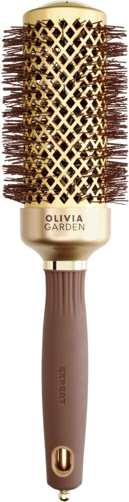 Olivia Garden Expert Blowout Shine Rundbürste Gold & Braun