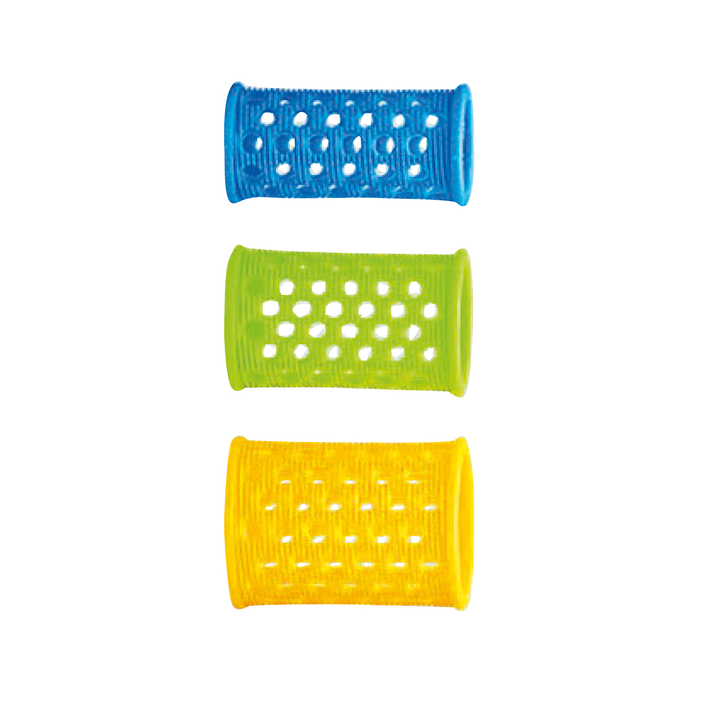 efalock-super-flachlockwickler-aus-hartem-stark-griffigem-material-10-stück-40-mm-lang-blau-gruen-und-gelb