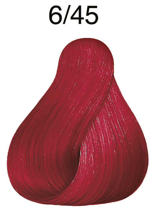 6/45 dunkelblond rot mahagoni