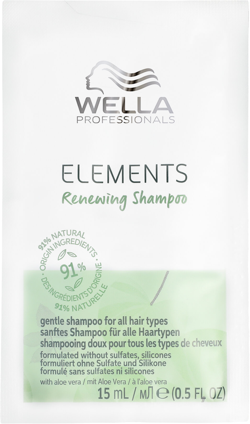 Wella Elements Renewing Shampoo für alle Haartypen (natürliche Inhaltsstoffe) 