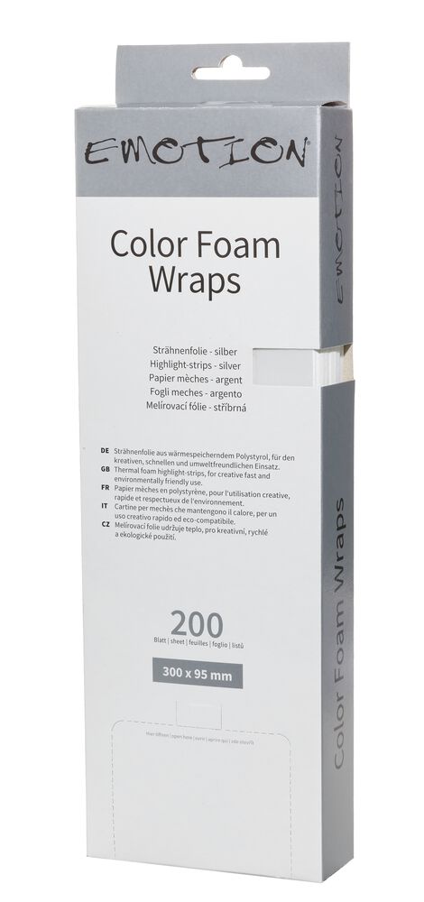 Emotion Color Foam Wraps 30cm silber Emotion Color Foam Wraps 30cm silber