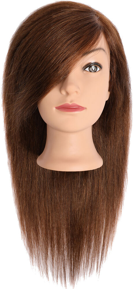 Efa JULIA Naturhaar braun 40-45 cm (Frisierkopf) Efa JULIA Naturhaar braun 40-45 cm (Frisierkopf)