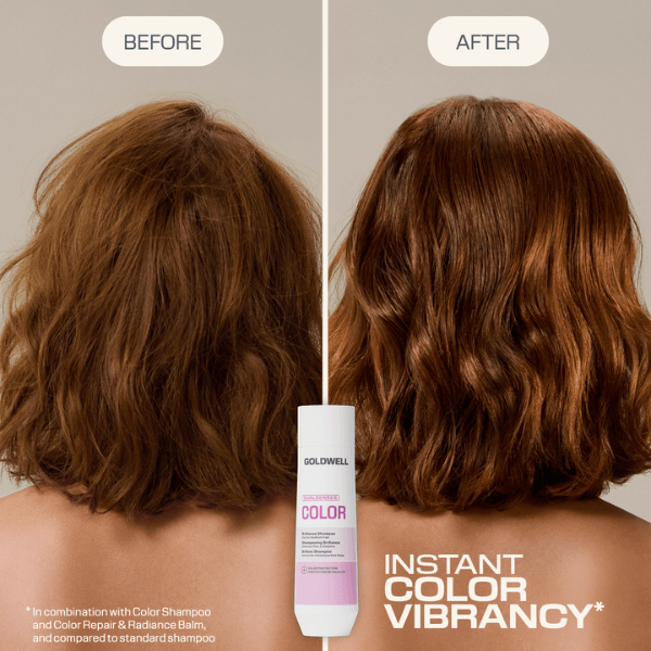 vorher-nachher-ergebnis-von-coloriertem-braunem-haar-mit-goldwell-dualsenses-color-brilliance-shampoo