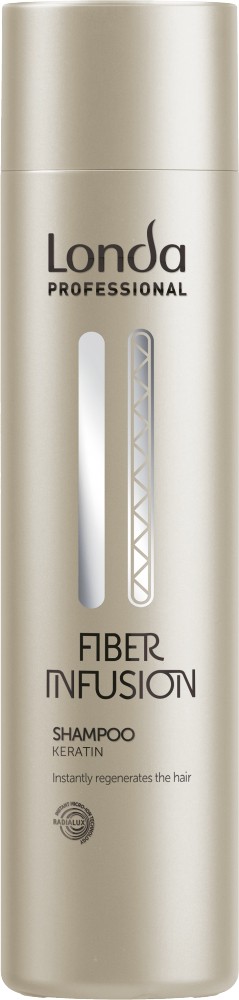 goldene-flasche-des-londa-professional-fiber-infusion-shampoos-mit-keratin–regenerierendes-shampoo-fuer-geschaedigtes-haar