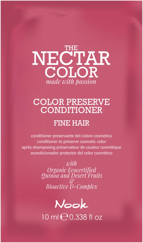 Nook Nectar Color Conditioner Sachet 10ml: für feines Haar