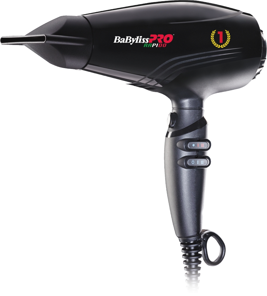 BabylissPro Föhn Rapido 2200W schwarz