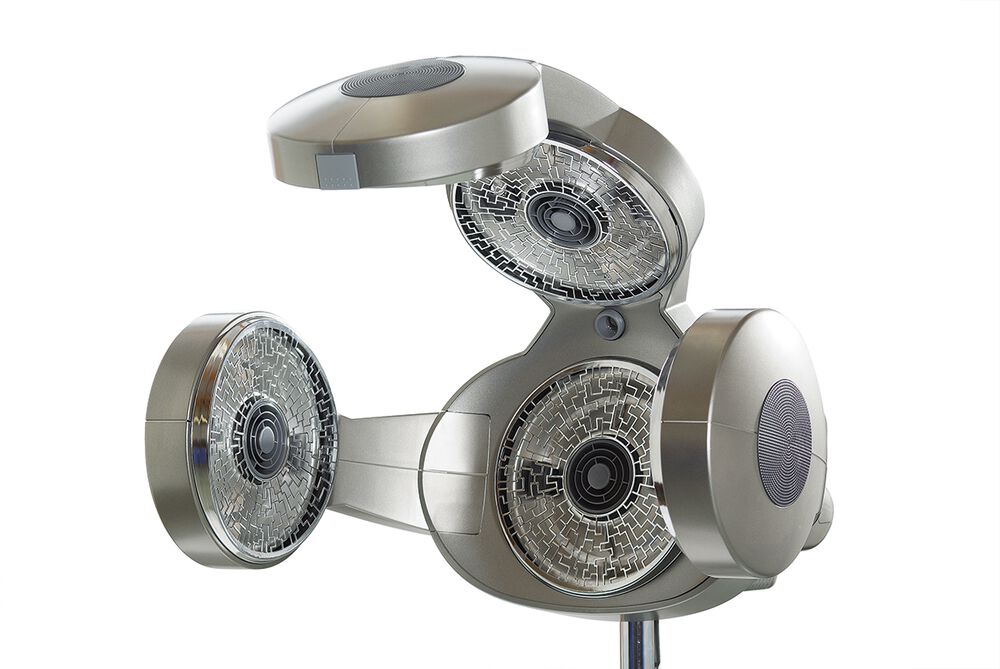 Exonda Hairzon+ Stativ 230V sw./silb.S33 Exonda Hairzon+ Stativ 230V sw./silb.S33