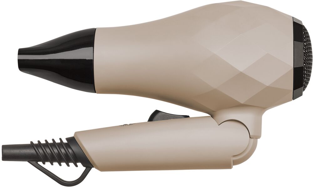efalock-cocoa-dust-mini-haartrockner-beige-faltbar-zusammengefaltener-ansicht