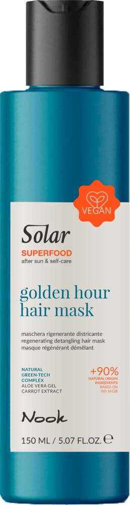 Nook Solar Superfood Golden Hour Hair Mask 150 ml (After-Sun Haarmaske)