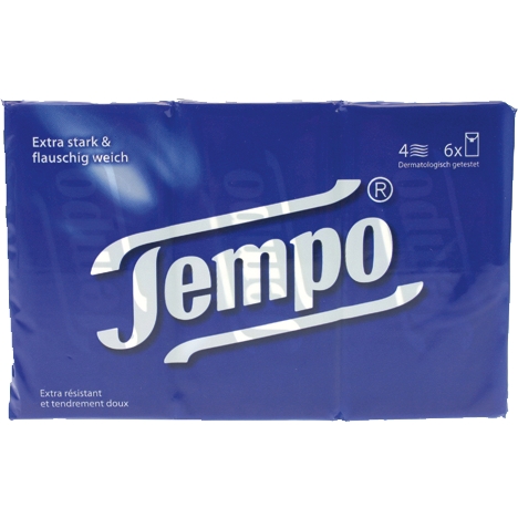 Tempo Taschentücher 6x10