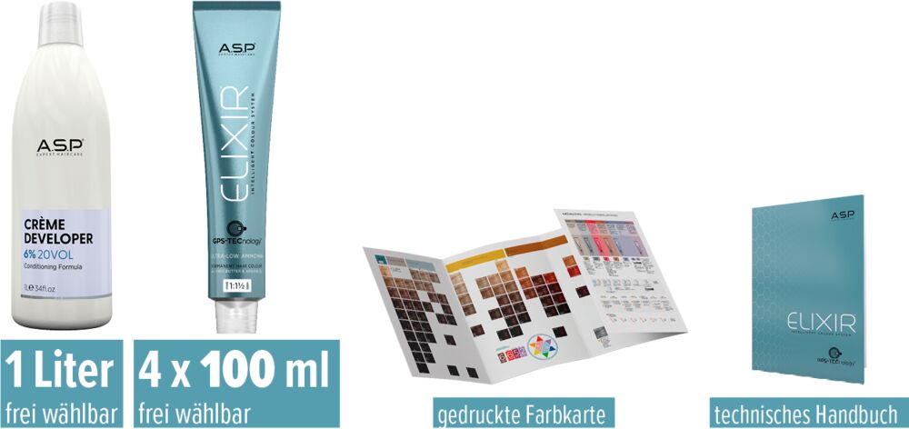 ASP Elixir Haarfarbe im Set