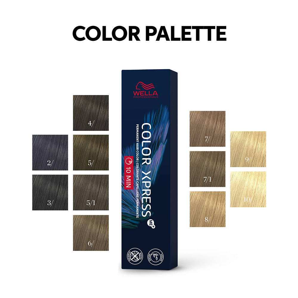 Übersicht aller Color Xpress Nuancen von Wella Übersicht aller Color Xpress Nuancen von Wella