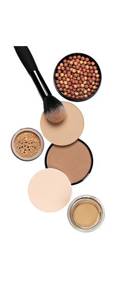 make-up-set-puder-foundation-und-pinsel make-up-set-puder-foundation-und-pinsel