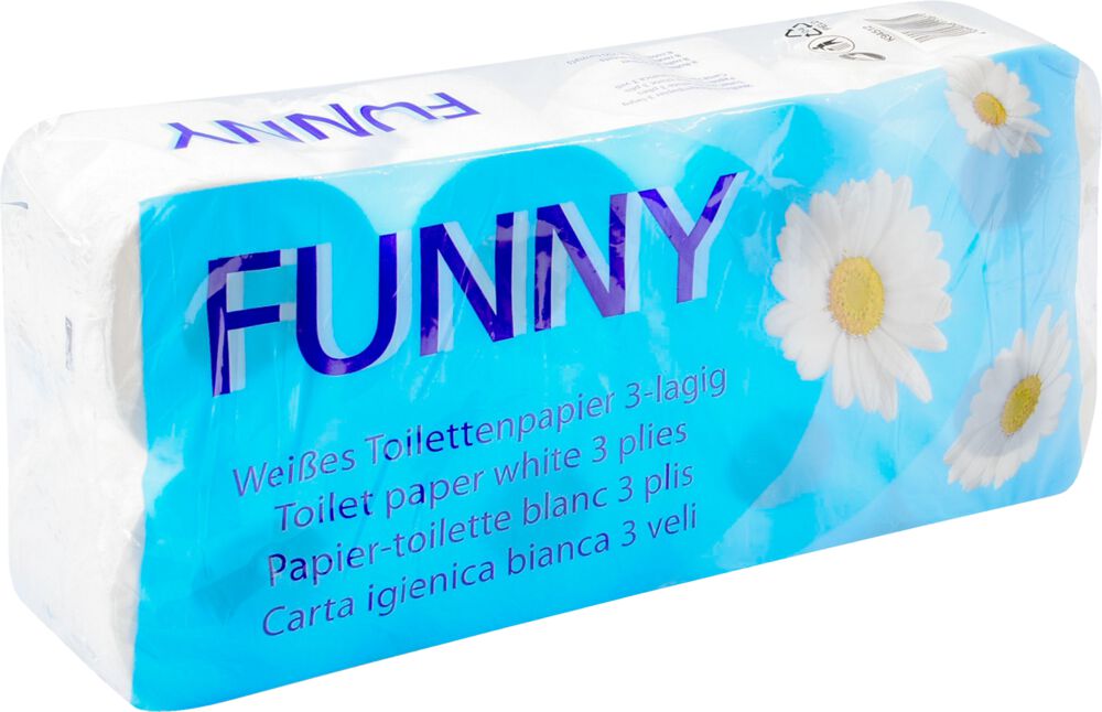 Funny Toilettenpapier 3-lagig 8 Rollen