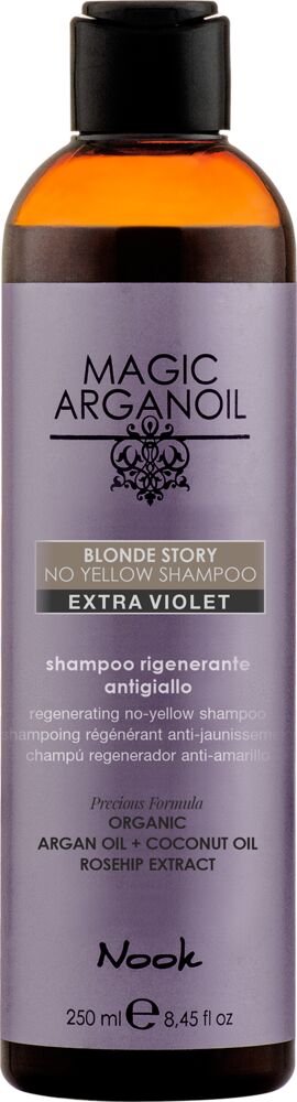 Nook Blonde Story No-Yellow Shampoo (gegen Gelbstich in blondem Haar)