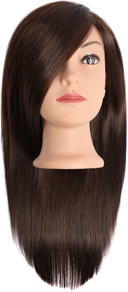 EMOTION DINA Natur-Synth-Mix braun 35 cm (Frisierkopf) EMOTION DINA Natur-Synth-Mix braun 35 cm (Frisierkopf)