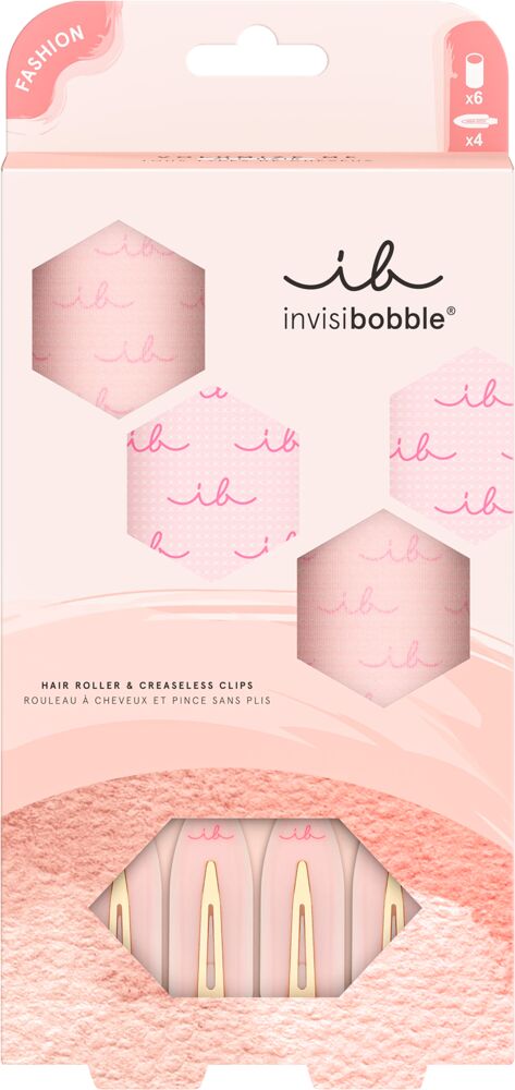 Invisibobble Volumize Me Set: 6x Klettwickler + 4 No Crease Clips