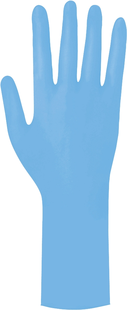 Meditrade Nitril Handschuhe LANG & BLAU