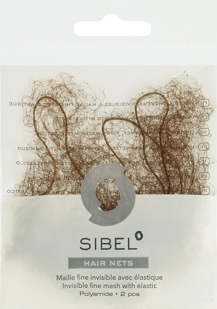 Sibel Haarnetze transparent Fine 2 Stück