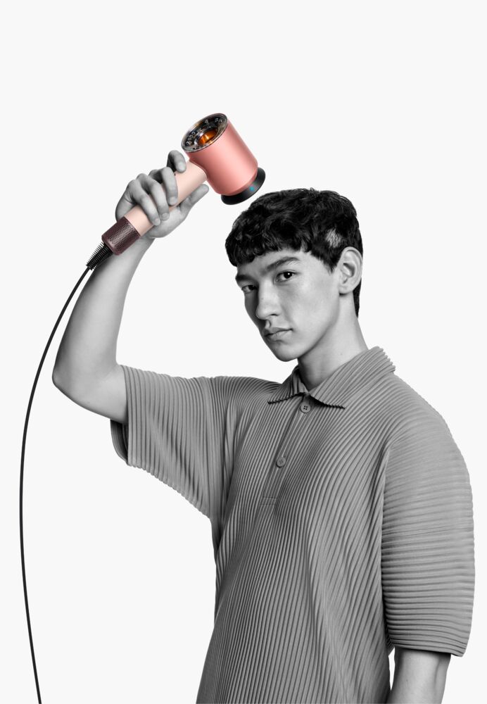 Dyson Supersonic Nural Haartrockner in ceramic pink und rosé