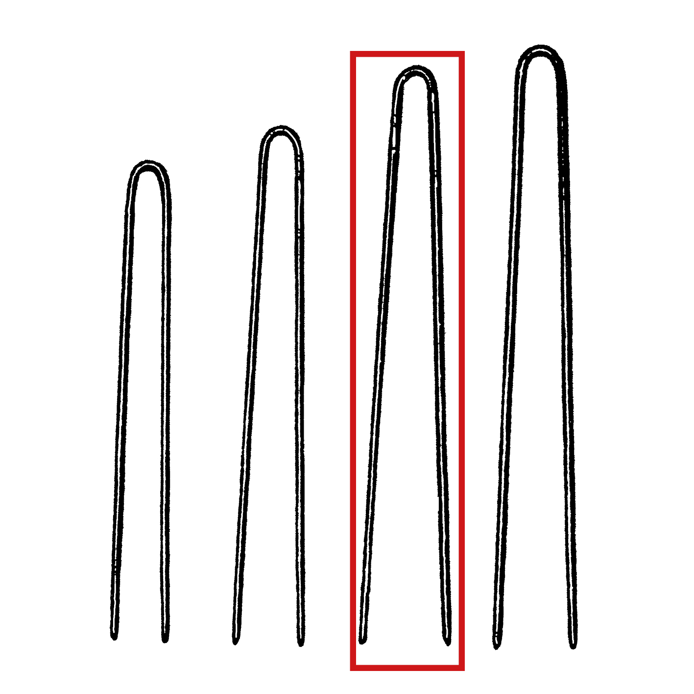 ARI Postichnadel 30 schw.65mm ARI Postichnadel 30 schw.65mm