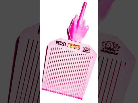 Reuzel Flat Top Comb (rosa Flattopper mit Wasserwaage)