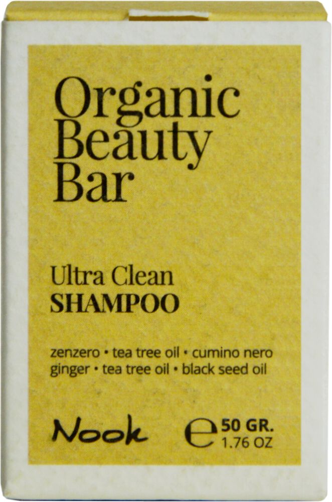 Festes Shampoo | Nook Organic Ultra Clean 50g