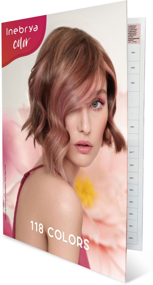 Farbkarte für Inebrya Color 100ml